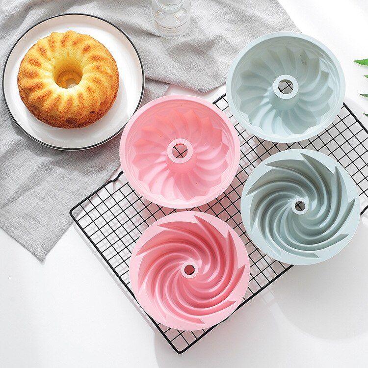 6 inch cake mould Household steamable silicone non-stick round baking tools Savannah Bakeware   mold  cake mold