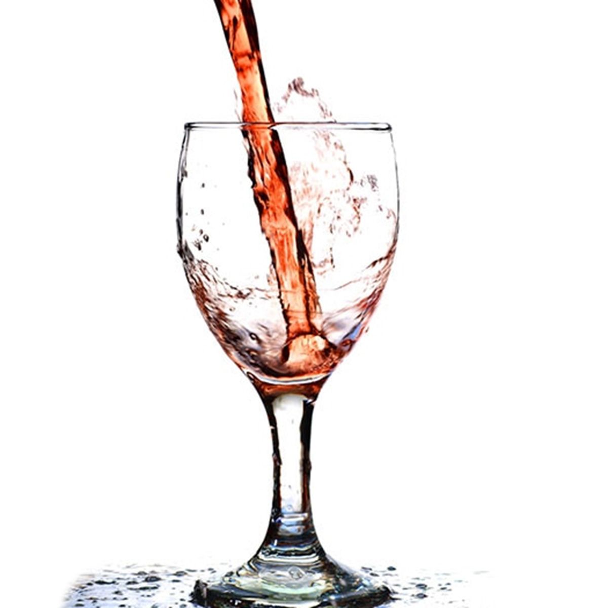 Water glass , Drinking glass , Shorbot glass  - 6 pcs ( imported ) plain long w-ine