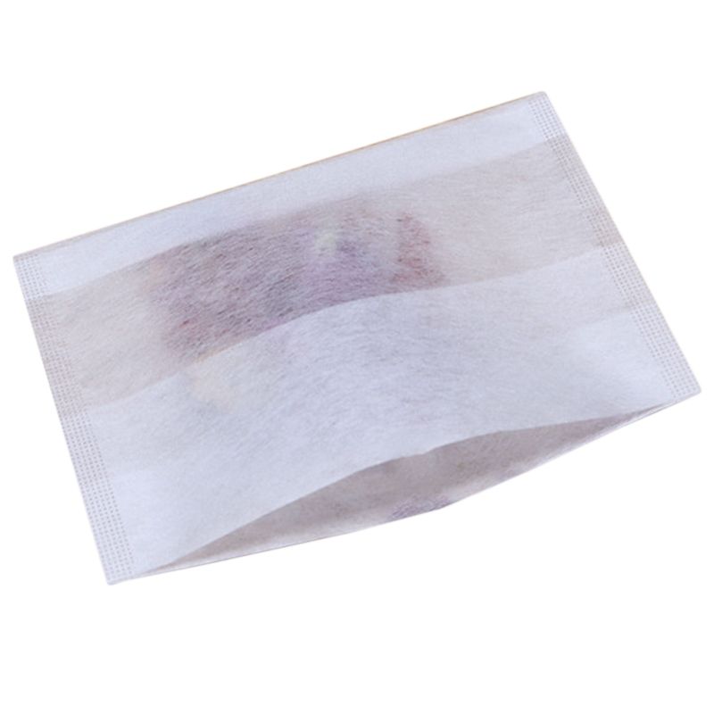 Individual 500Pcs / Environmentally Friendly Natural Corn Fiber Folding Tea Bag Biodegradable Tea Filter Herbal Tea Filter Bag 7 X 10Cm Exquisite Product