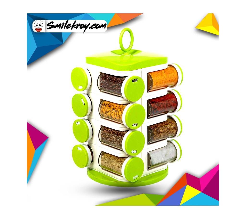16 Piece Spice Rack