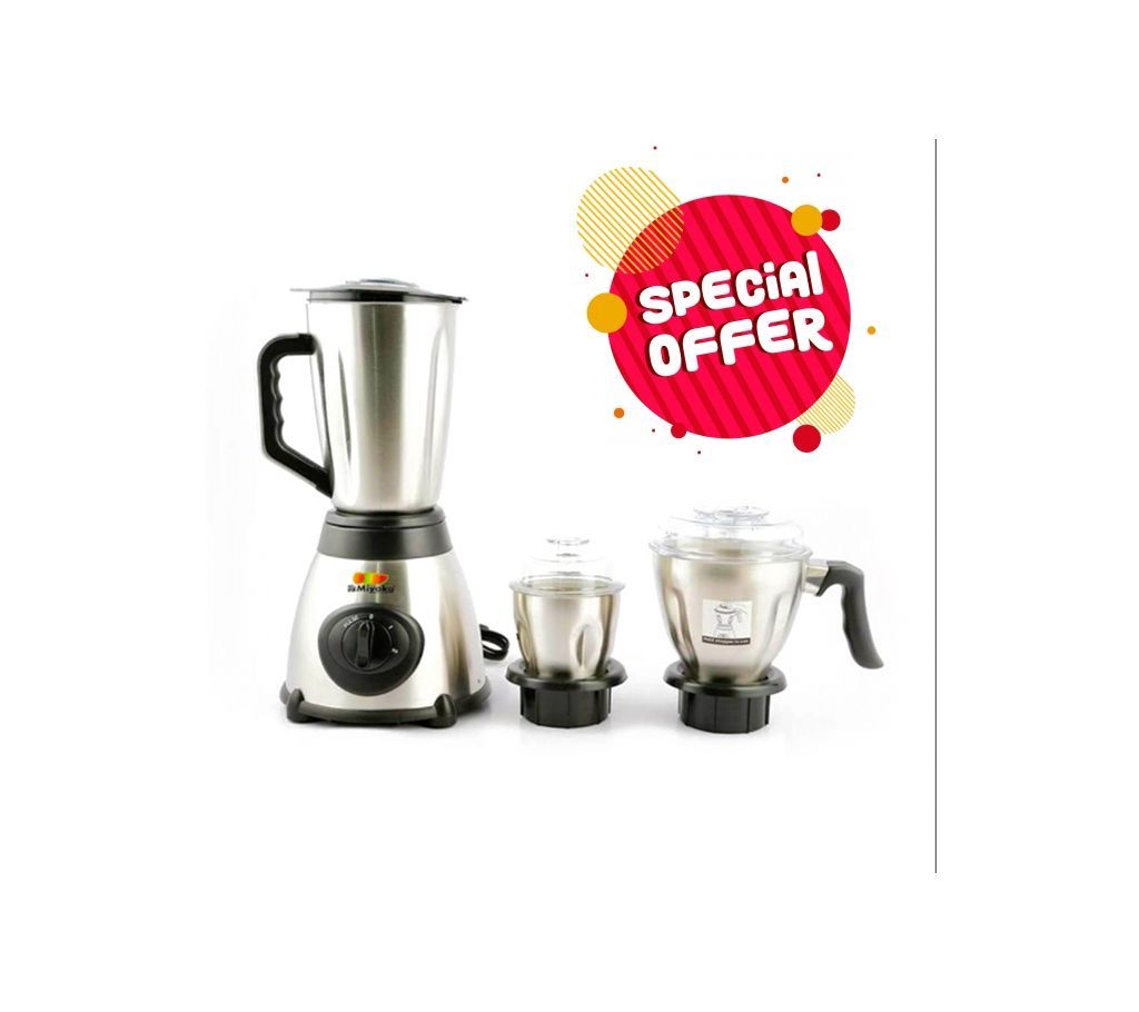 Miyako Stainless Steel Copper motor 600W Blender