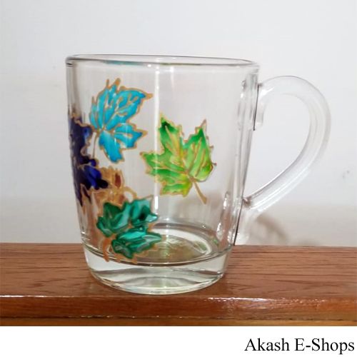 200ml Clear Glass Mug, Transparent Glass coffee mug, Glass Tea Cup, Glass Mug For Coffee