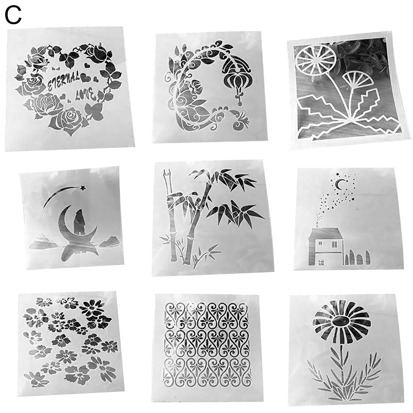 Drawing Template Safe to Touch Paper Craft Painting Template