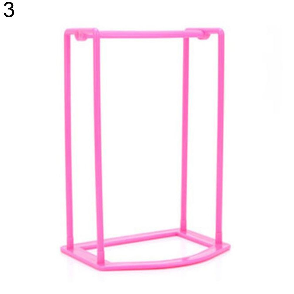 Practical Creative Plastic Clothes Hanger Storage Home Organizer Companion Rack