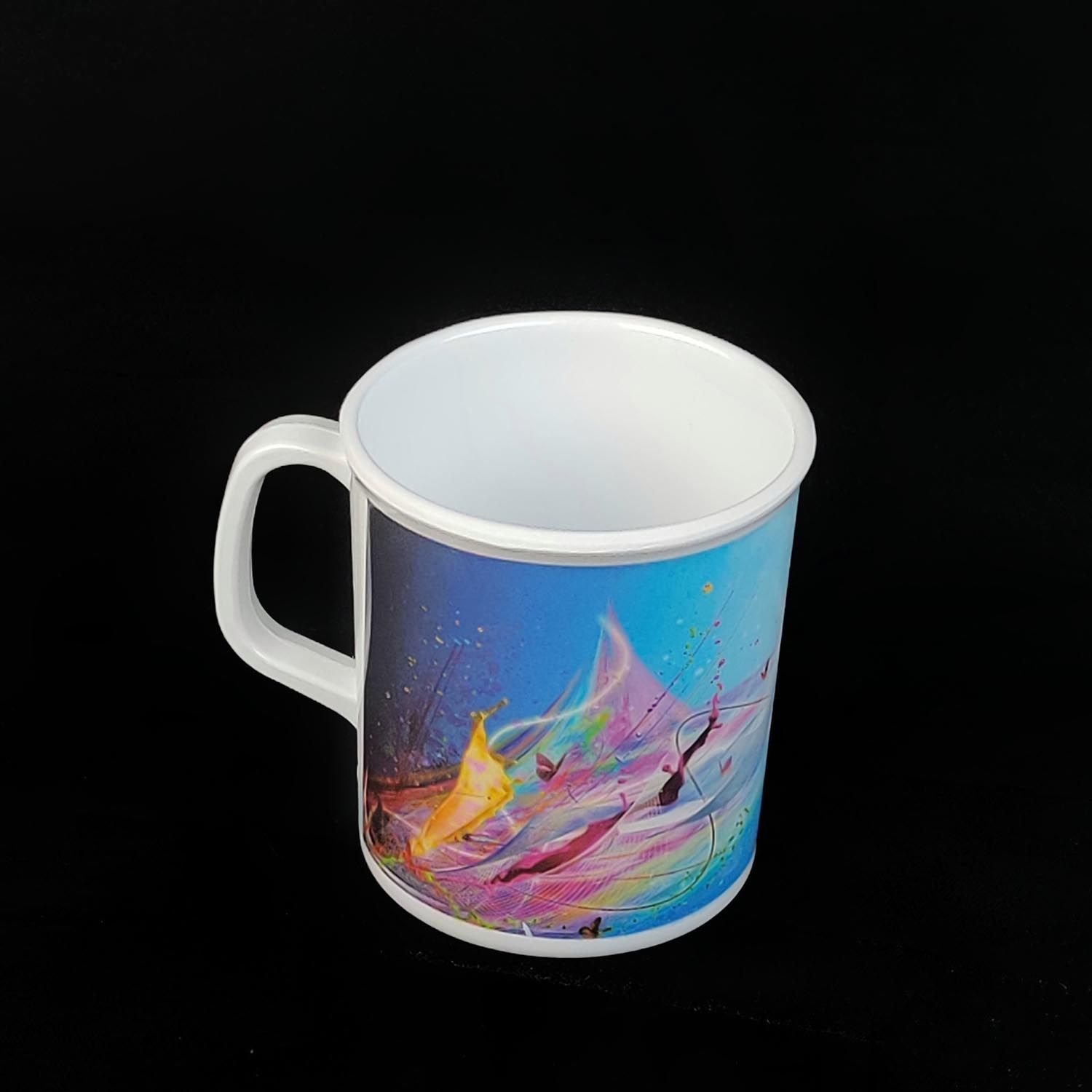 Melamine France Mug (6 Pcs)- Diamond Melamineware