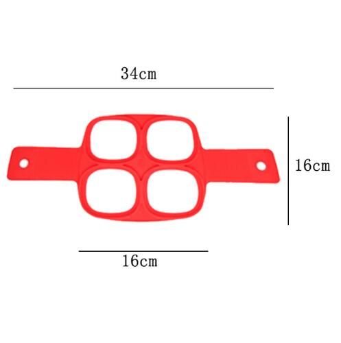 1Pcs Perfect Pancake Maker Silicone Pancake Mold Easy Pancake Maker Non-stick Heart Egg Ring Maker Kitchen Tools
