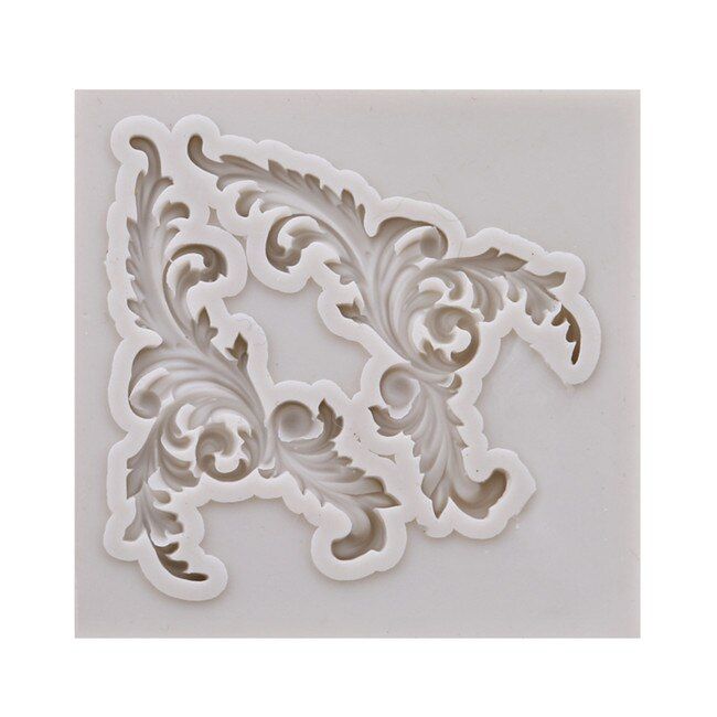 Retro Lace Photo Frame Fondant Food Grade Cake Silicone Candy Biscuits Molds Vintage Cake Chocolate Mould DIY Cupcake Decoration