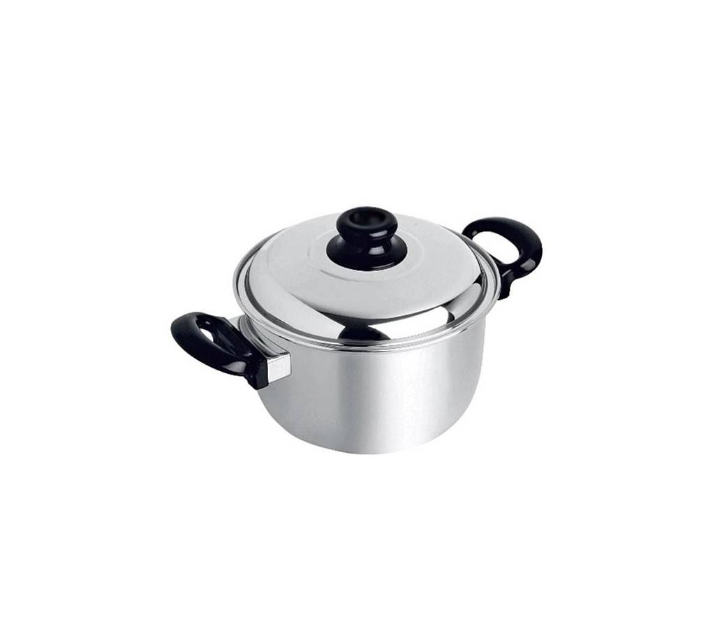 Sauce  Pan With SS Lid & Bakelite Handle (20cm)