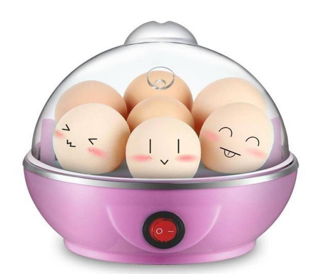 Electric Egg Boiler Poacher Cooker - pink