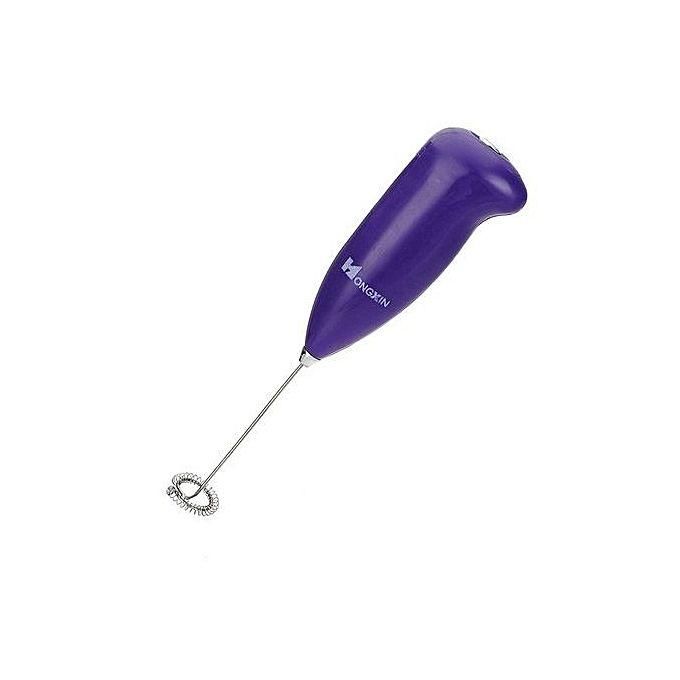 Hand Mixer Cappuccino Coffee Maker - Violet