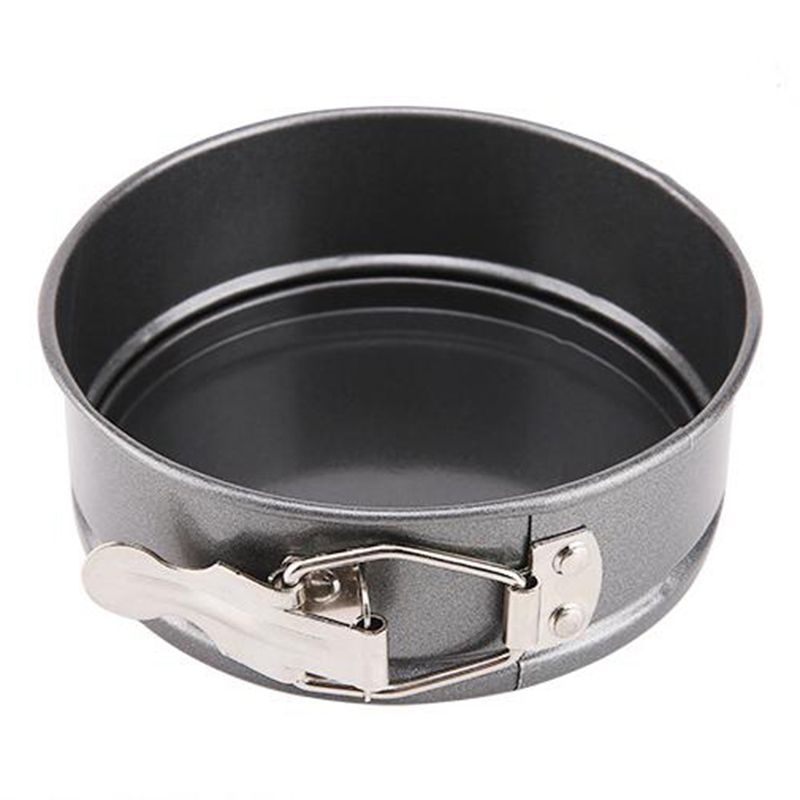 Bakeware Cake Molds Baking Pans Kitchen Round Baking Dish Heavy Carbon Non-Stick Slipknot Removable Base Tray-12CM Exquisite Product