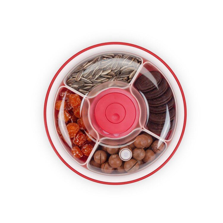 Automatic Vacuum Container Four/ Six Grid Food Vacuum Storage Box Plastic Containers Vacuum Sealer Box