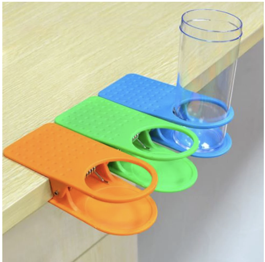 Creative Table Side Water Cup Holder Desktop Water Cup Holder Water Cup Holder Table Side Water Cup Rack multicolor