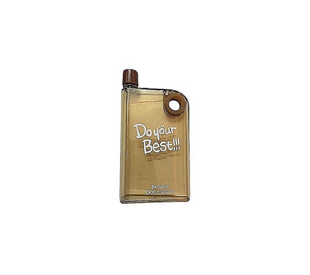 Exclusive Notebook Water Bottle - Brown