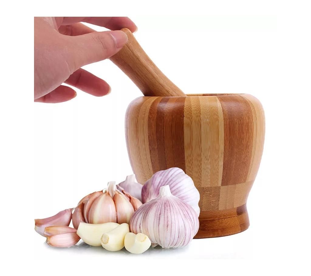 High quality Salt And Pepper Grinder Hand Movement Wood Mashed garlic Pepper Mill Ceramic Grinding Cord Kitchen cooking tools