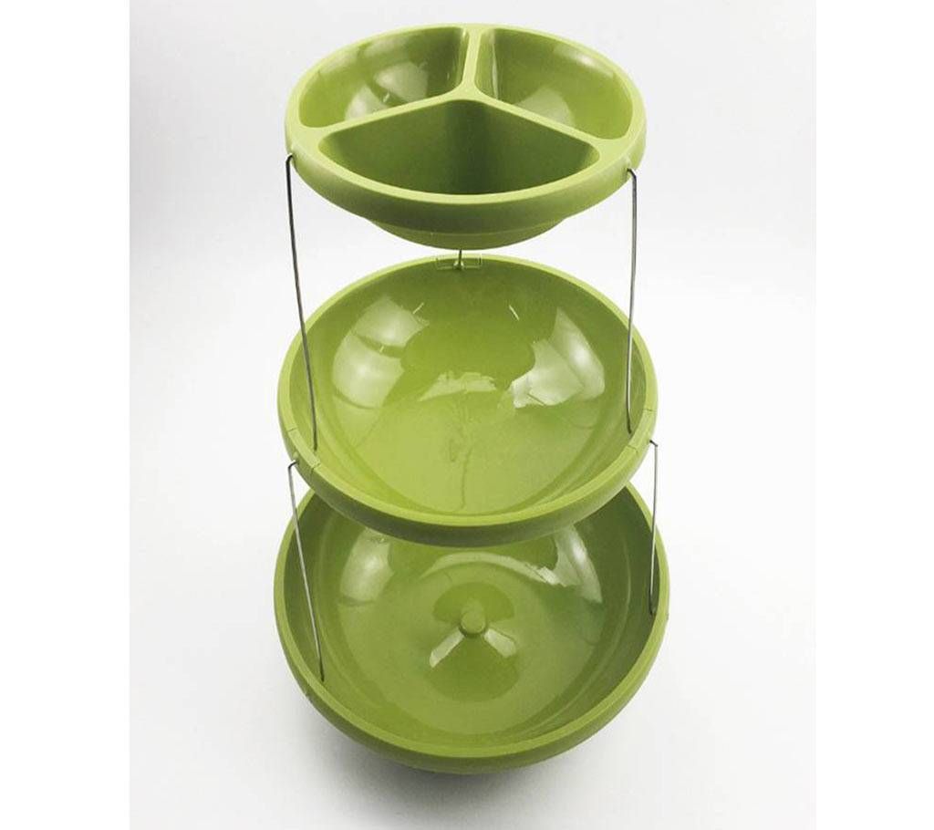 Fozzils Twistfold Party Bowls (3 Tiers)