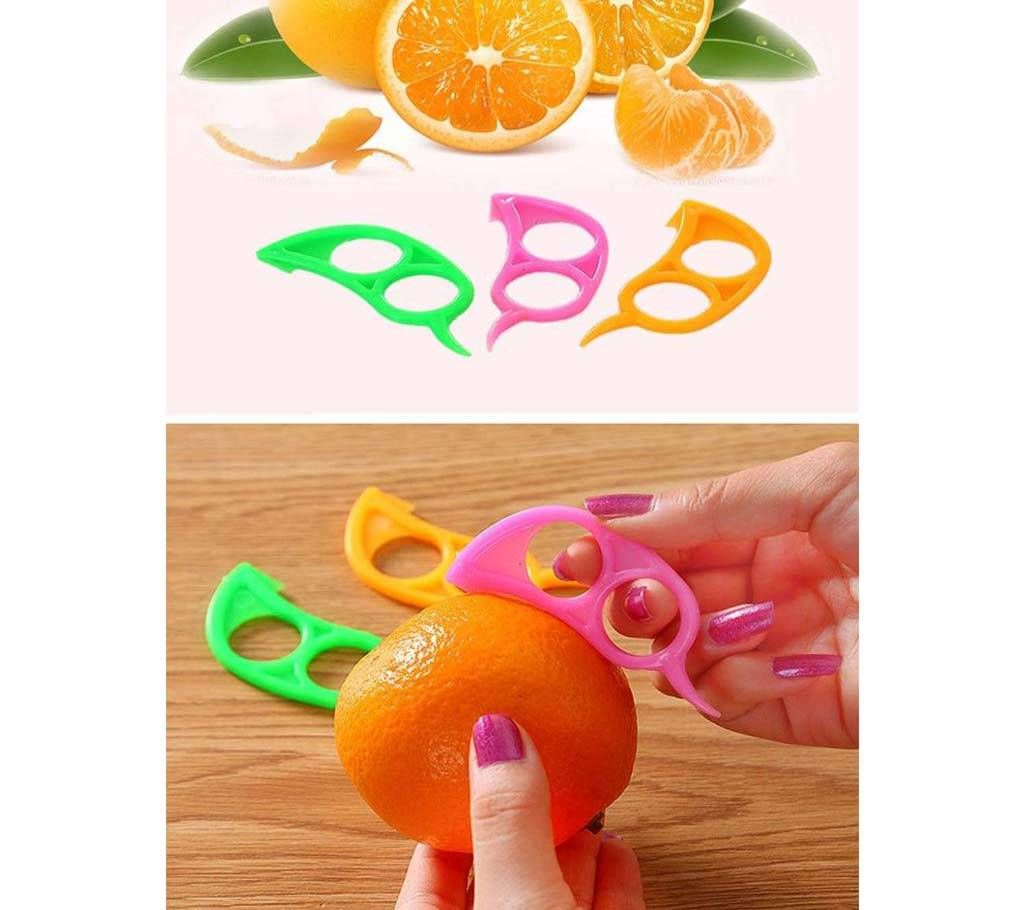 1PC Sqinans Orange Peeler Lemon Zester Fruit Stripper Easy Opener Citrus Knife Kitchen Tools Gadgets