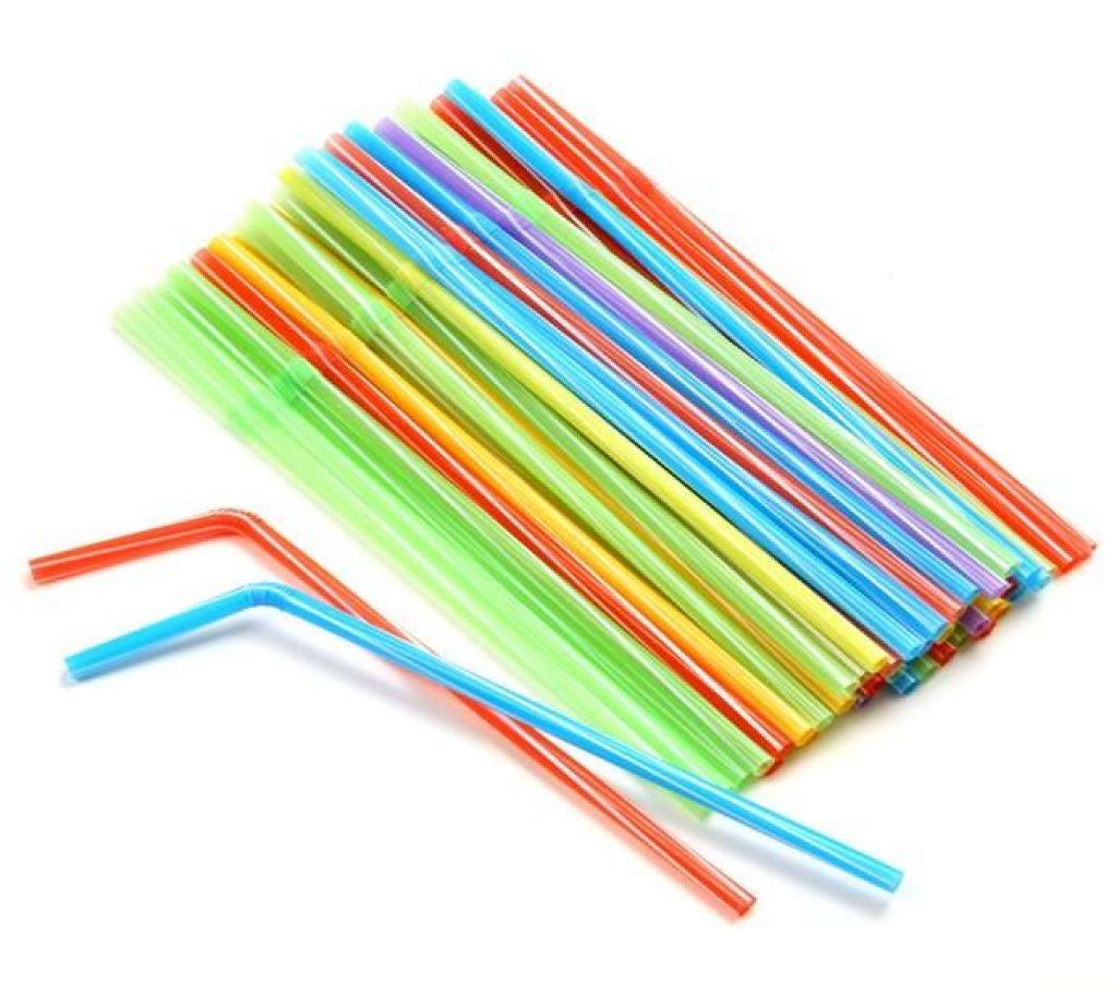 Farberware Flexible Straws, 100 Pcs