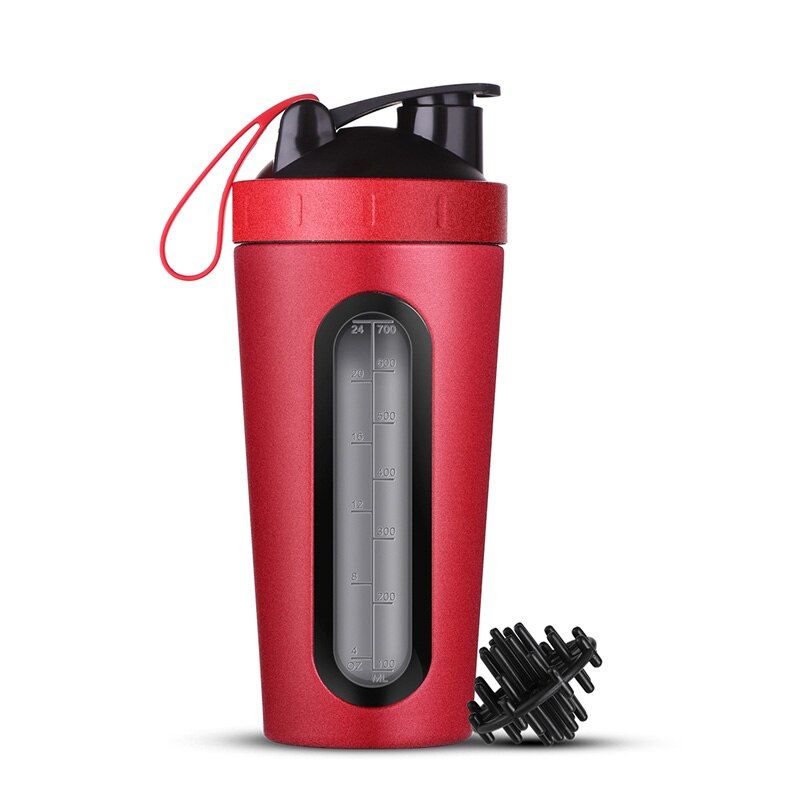 28OZ Whey Protein Powder Sports Shaker Bottle For Water Bottles Gym Nutrition Blender Cup Stainless Steel Vacuum Insulation Gift