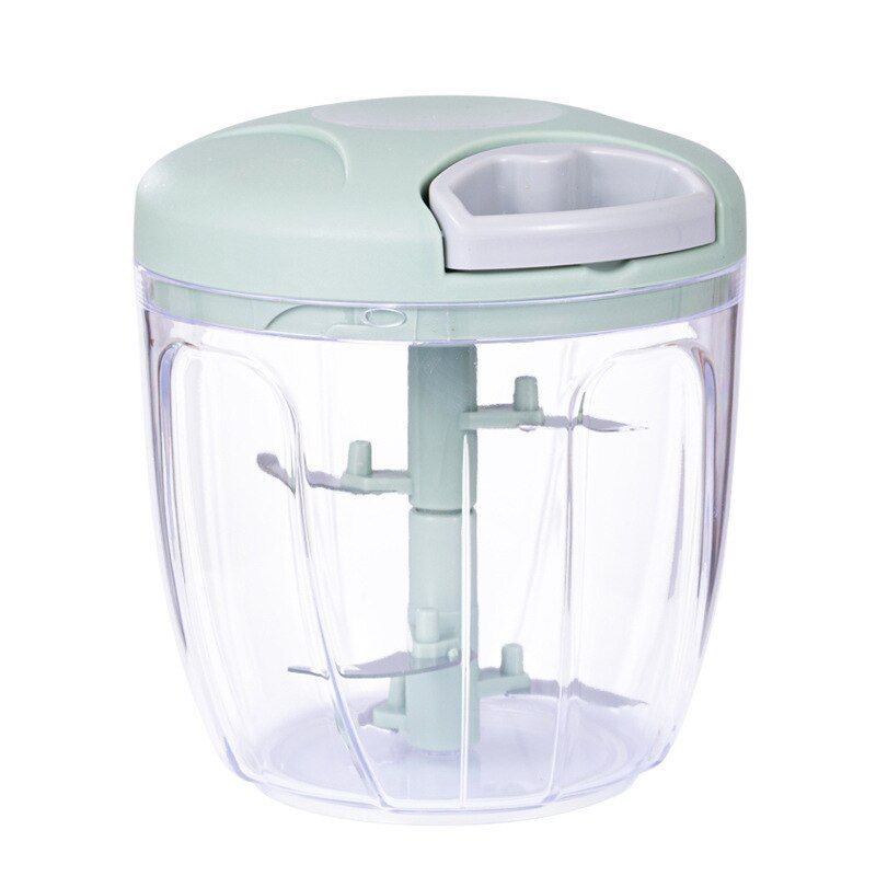 Vegetable Cutter Multifunctional Carrot Vegetable Slicer Garlic Onion Chopper Kichen Accessories Tools Food Peeler Chopper-GREEN L
