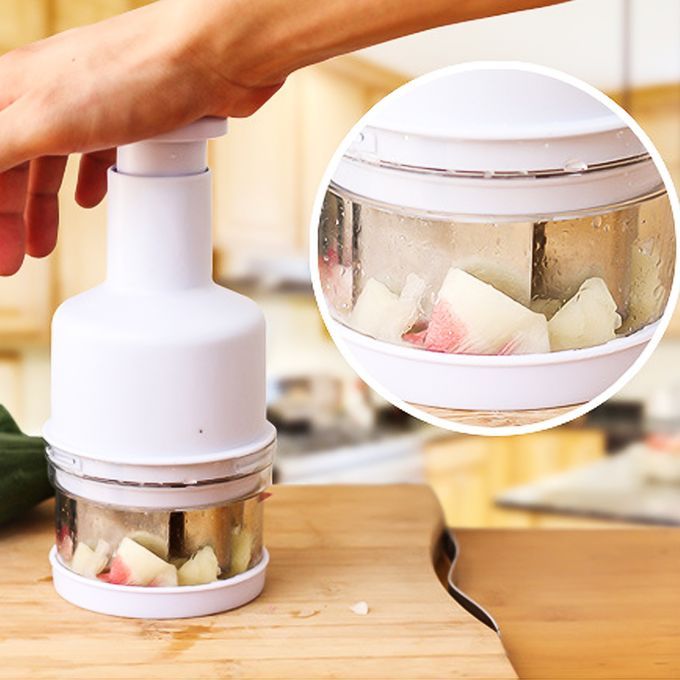 1Pc Vegetable Slicer, Garlic Chopper, Fruit Salad Vegetable Onion Garlic Chopper/Cutter/Slicer/Peeler/Dicer, Kitchen Manual Tool -3