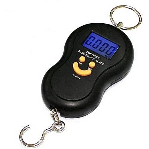 Electric Portable Digital Scale- Black