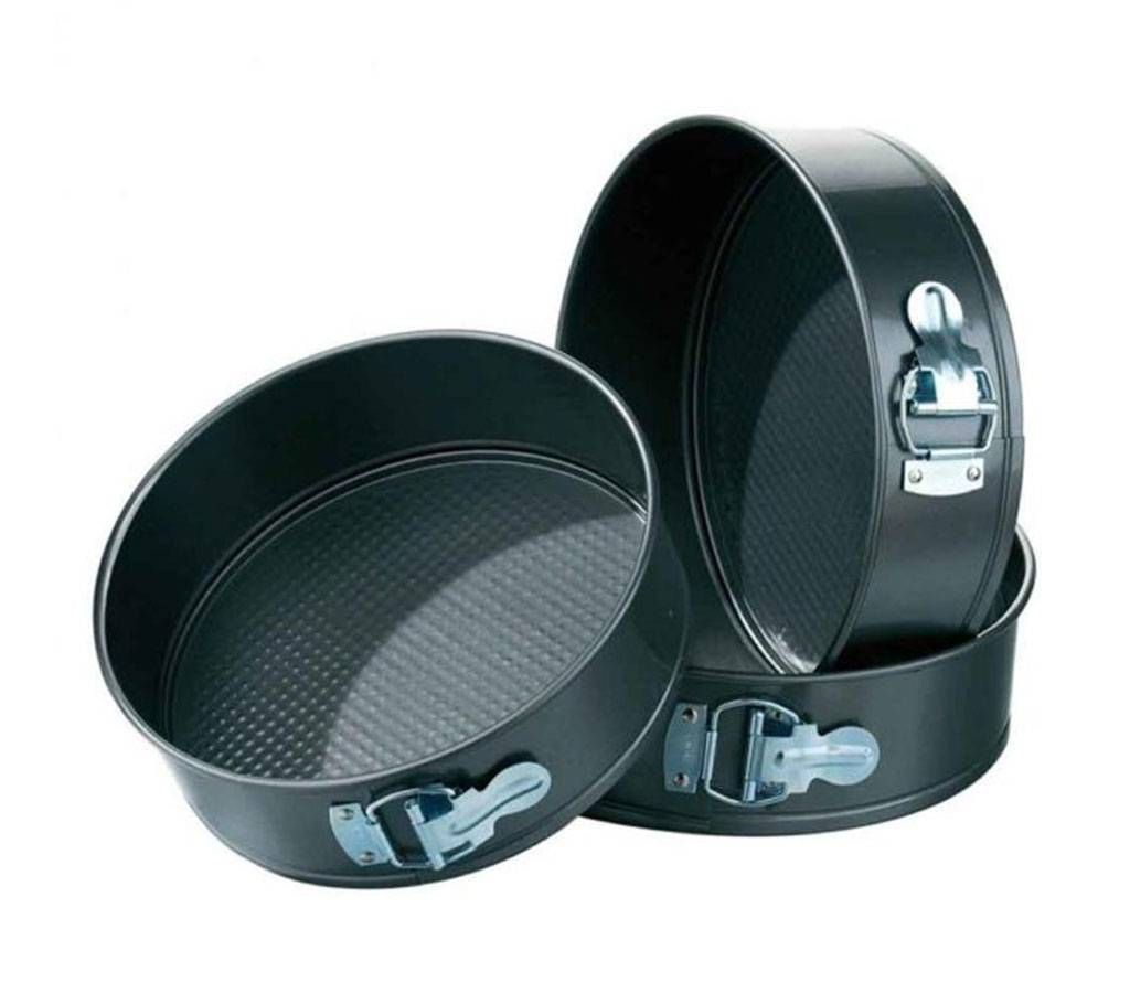 3 Pieces Round Shaped Cake Mould Set