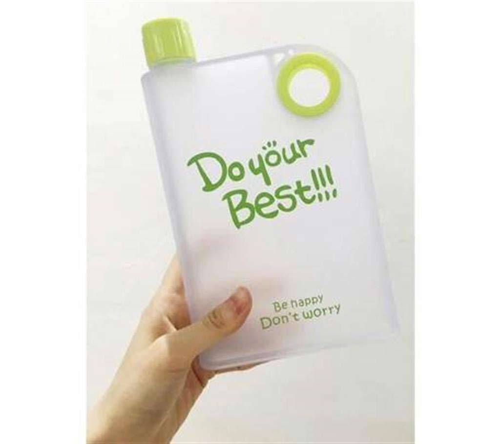 Notebook Water Bottle
