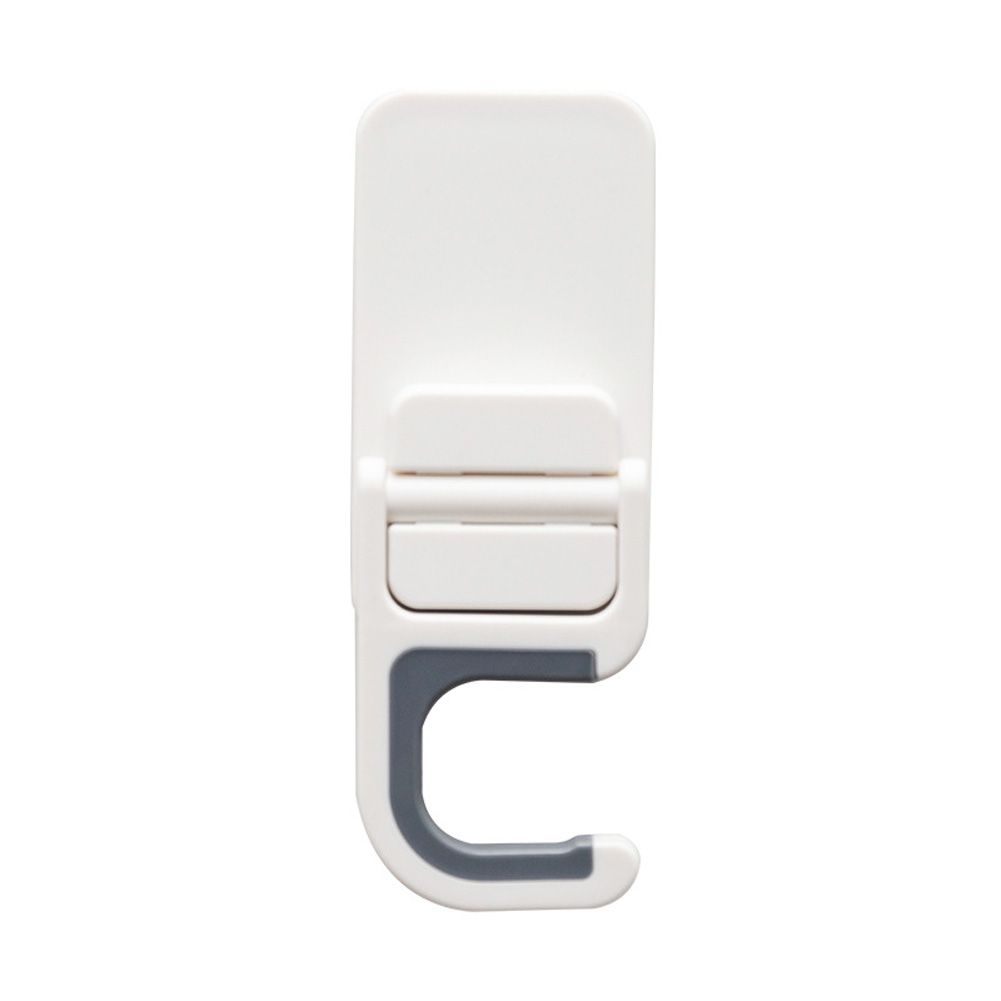 Yfashion Self Adhesive Adjustable Hanging Hook for e Bathroom Mop Broom Storage