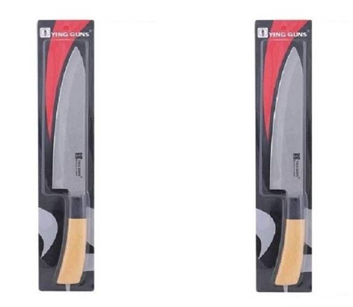 Kitchen Knife with Wooden handle 2 pcs Combo