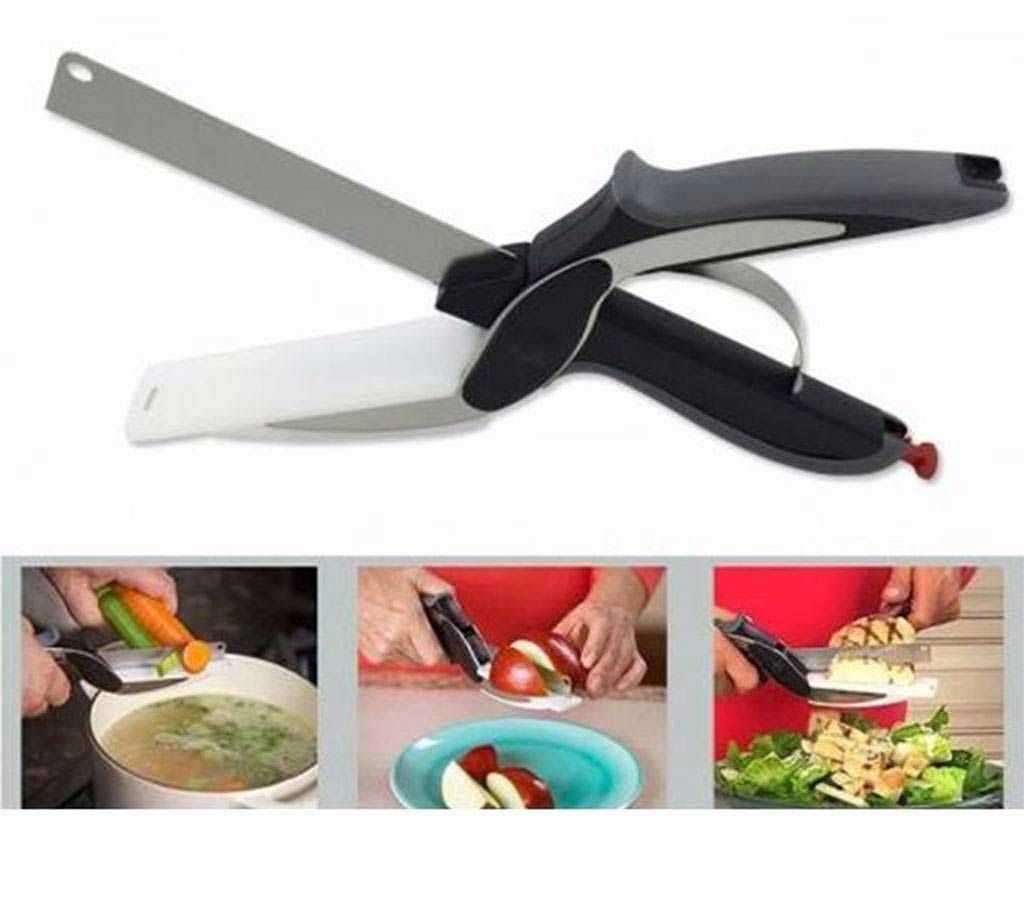 2 in 1 Clever cutter ফর ফ্রুট অ্যান্ড ভেজিটেবল 