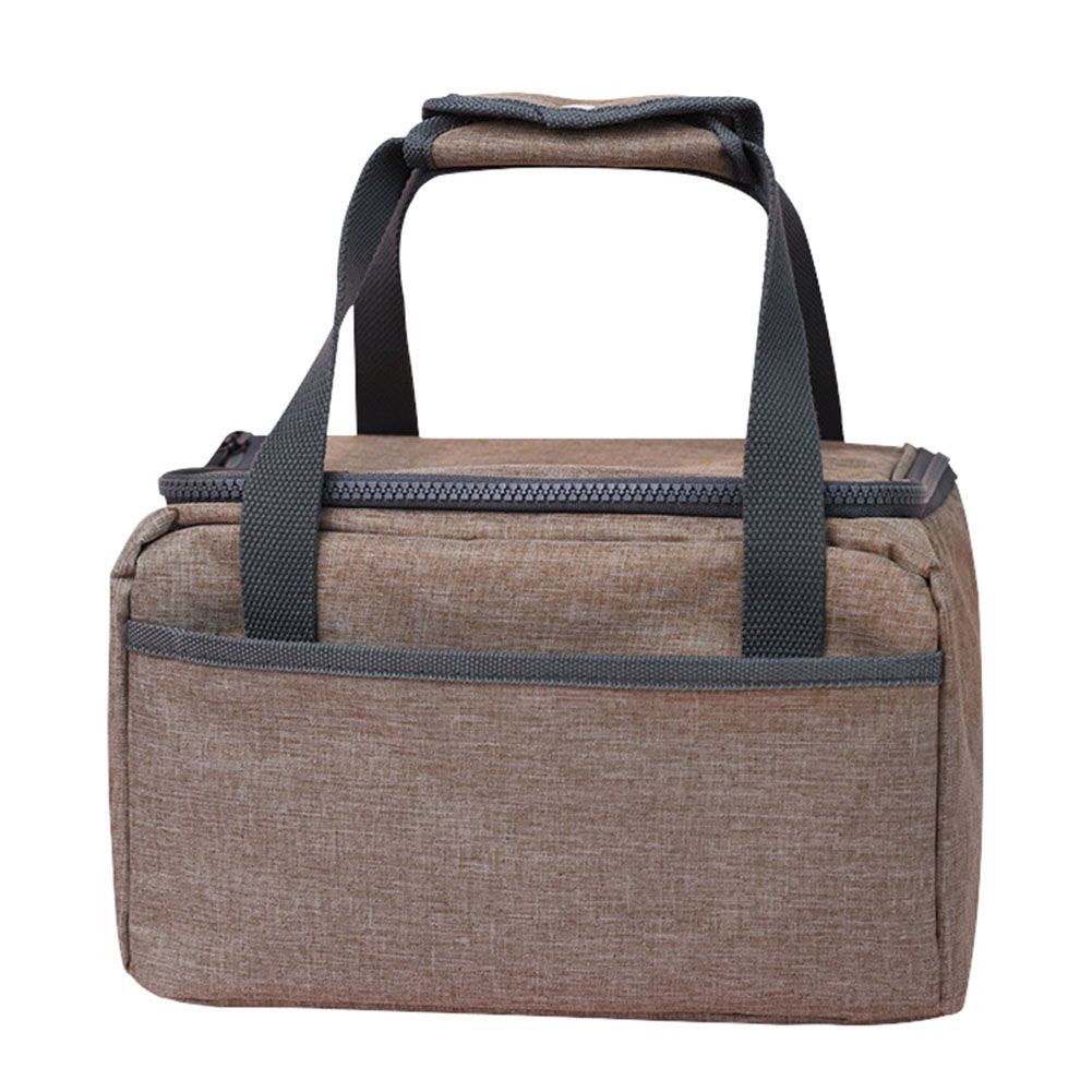 Portable Thermal Heat Insulated Meal Bento Lunch Bag Picnic Cooler Pouch Handbag