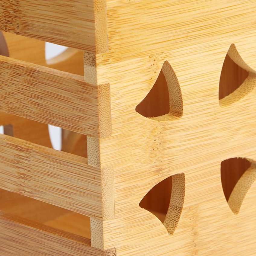bamboo knife holder bamboo kitchen restaurant easy to clean