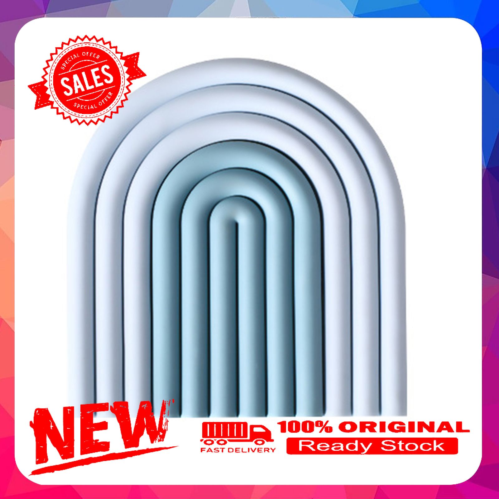 Elastic Cup Mat Heat Insulation Silicone Anti-slid Fine Texture Cup Coaster for Home