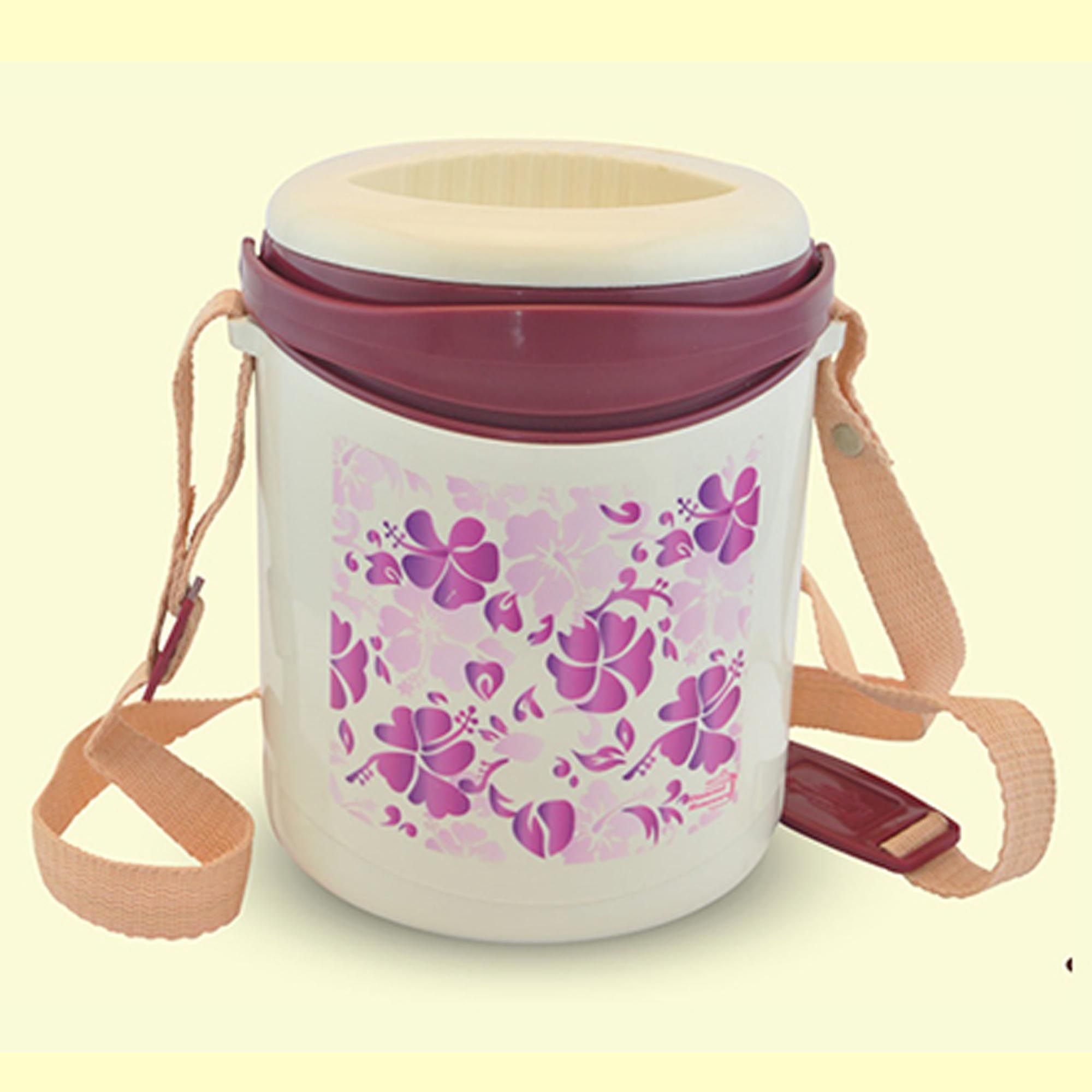 Hotpot 3 Bowl Layer Hot Tiffin Carrier Stelo, Product Code : SK301710, Hotpot Lunch Box