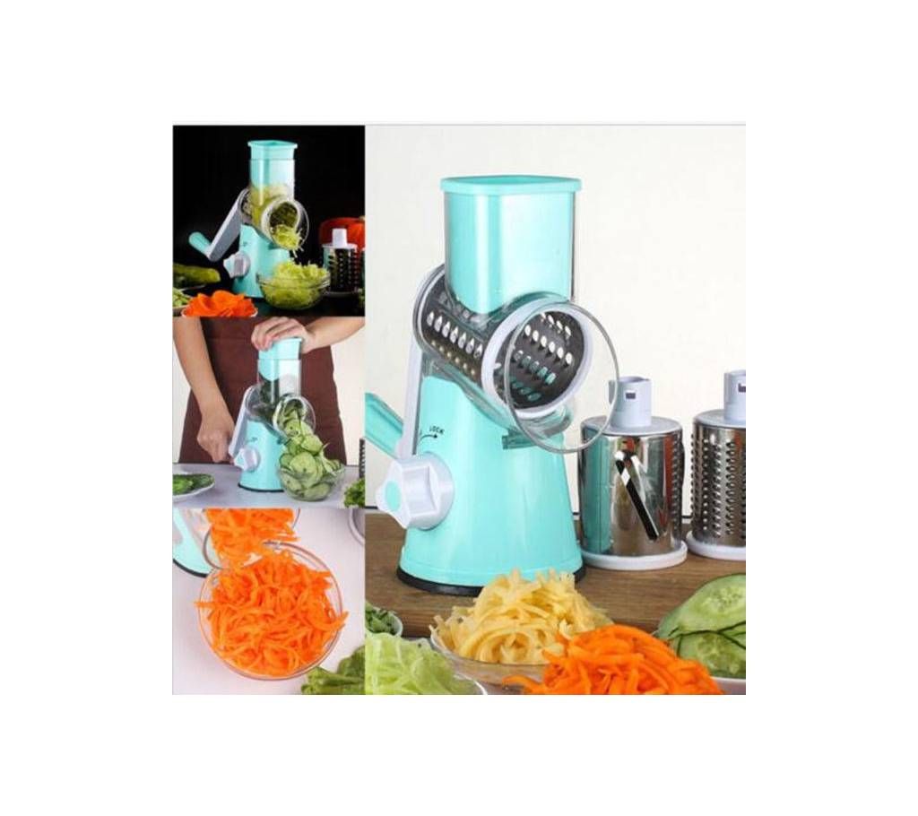 Round Mandoline Sliceer Vegetable Cutter