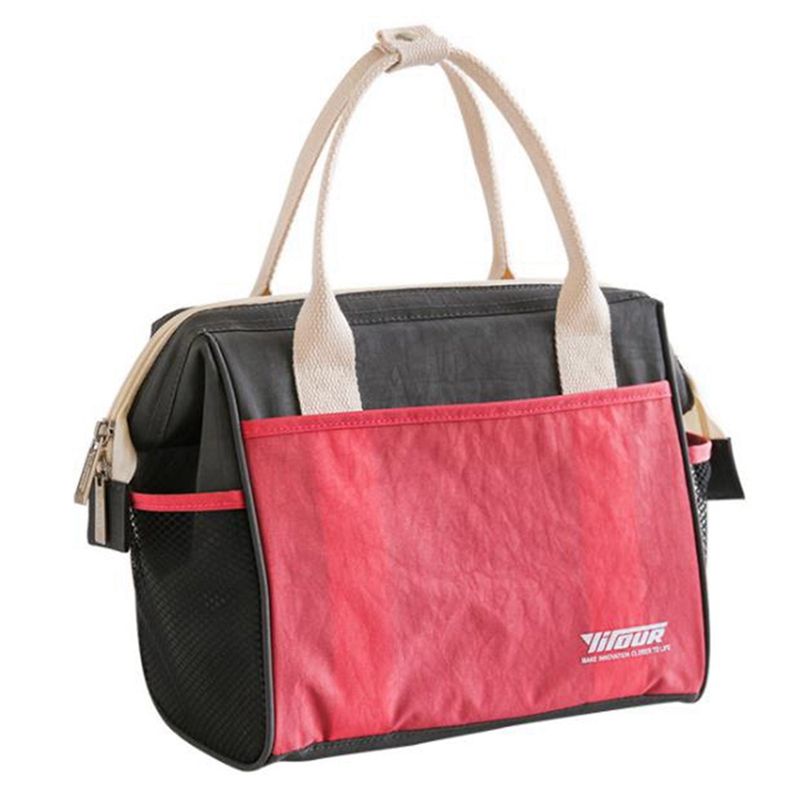 YITOUR Thermal Lunch Box Bag Portable Kids School Fresh Food Men's Cooler Bento Pouch Office Picnic Purse Accessories