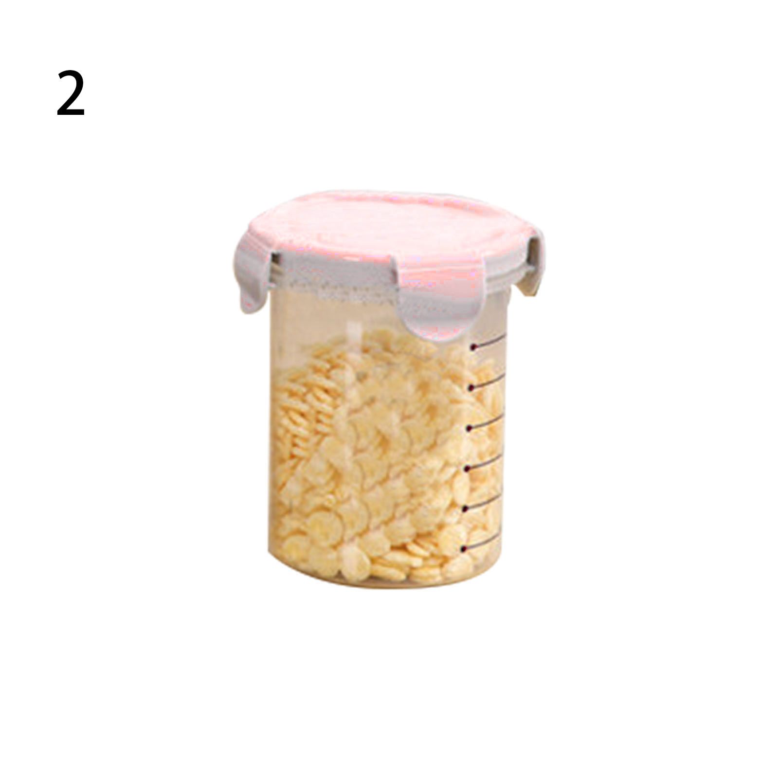 Clear Large Capacity Grain Storage Tank Sealed Container Home Kitchen Supply