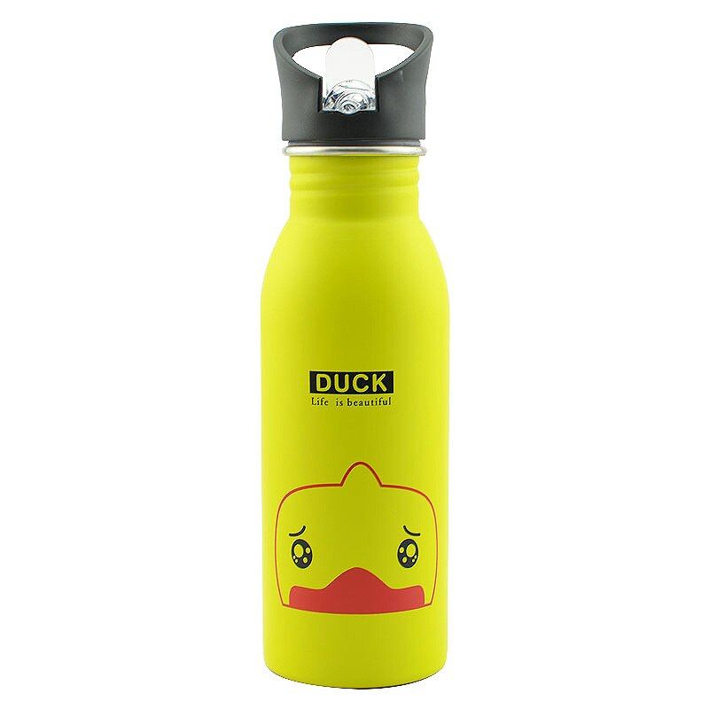 500ML Children's Stainless Steel Sports Water Bottles Portable Outdoor Cycling Camping Bicycle Bike Kettle Water Bottles Outdoor