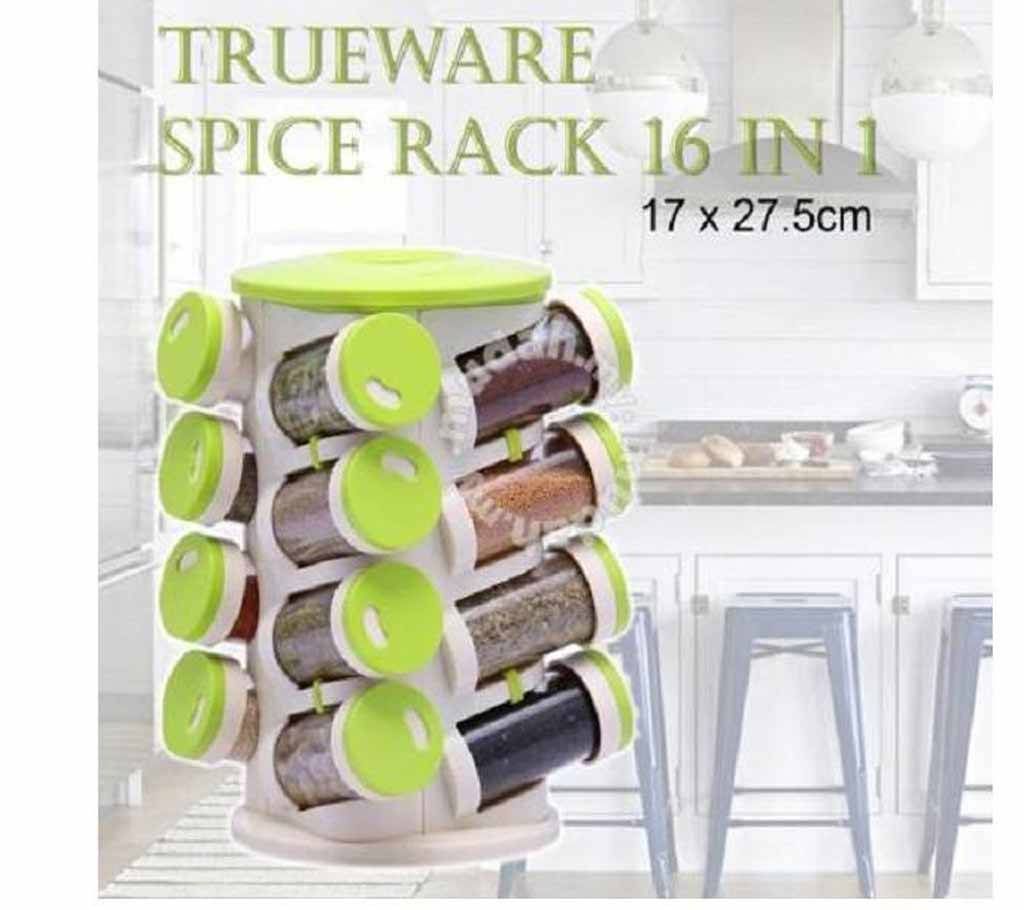 16 in 1 Spice Rack & Cutlery Holder