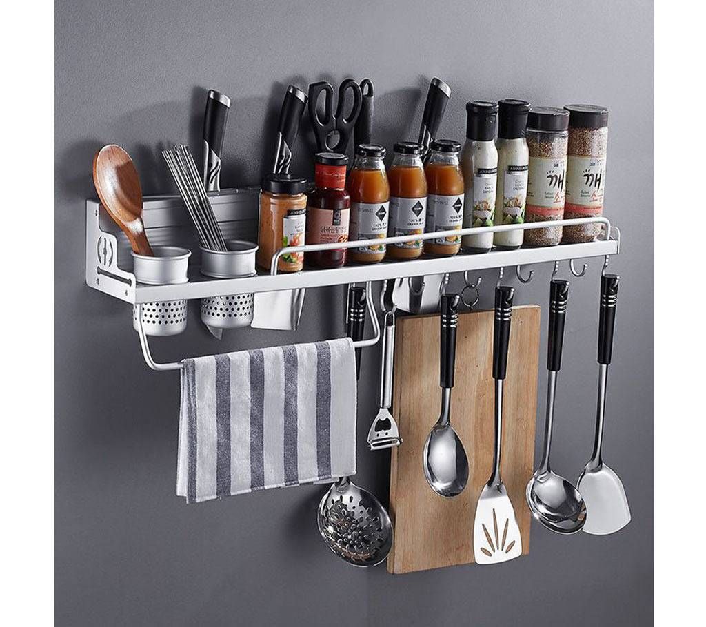 Wall mounted Kitched Organizer-Aluminium