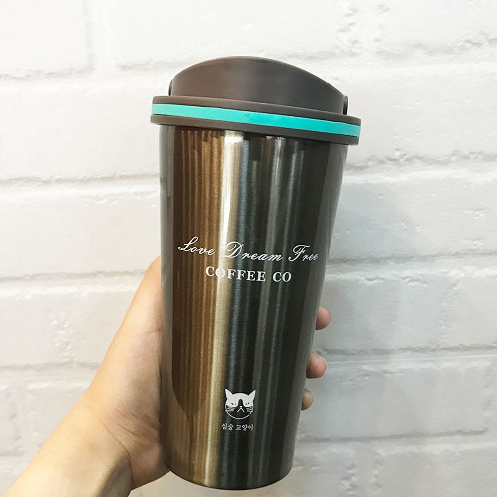 Double Wall Stainless Steel Vacuum Flasks 500ml Thermo Cup Coffee Tea Milk Travel Mug Thermol Bottle Thermocup thermoses