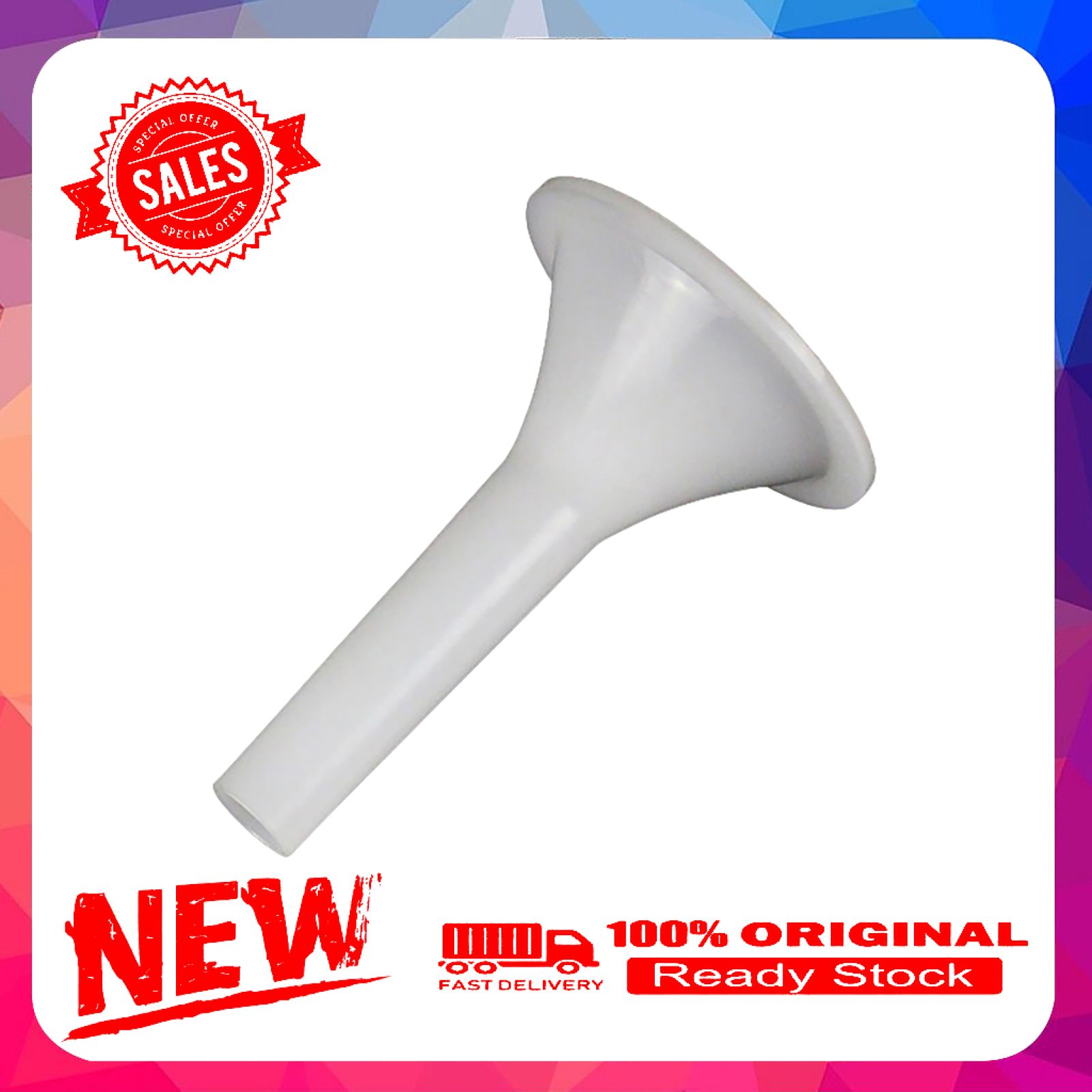 Sausage Funnel Smooth Surface Non-stick Food Grade Sausage Stuffer Tube for Food Grinder