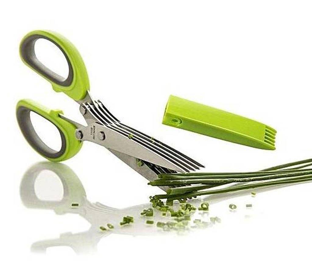 5 blades Safe grip scissors 