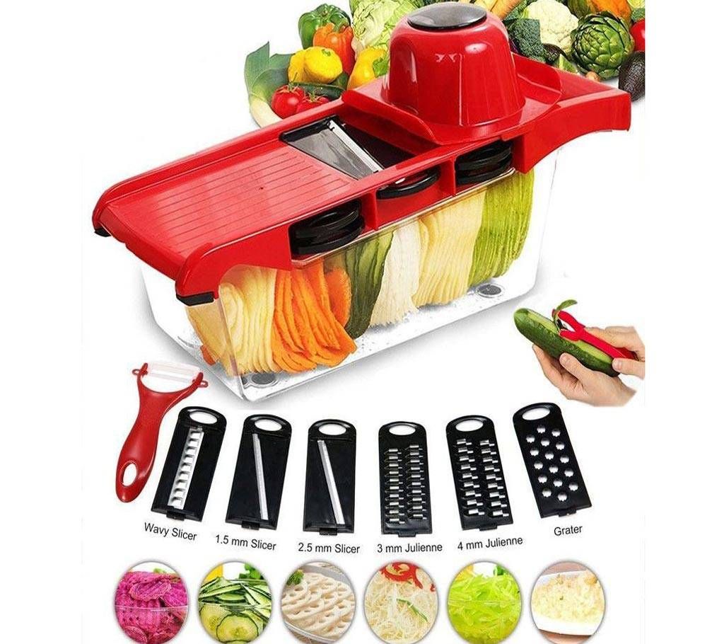 Multifunctional Manual Vegetable Cutter Slicer Shredder Mandolin Slicer Carrot Grater Kitchen Fruit Tool Vegetable Tool- DNM