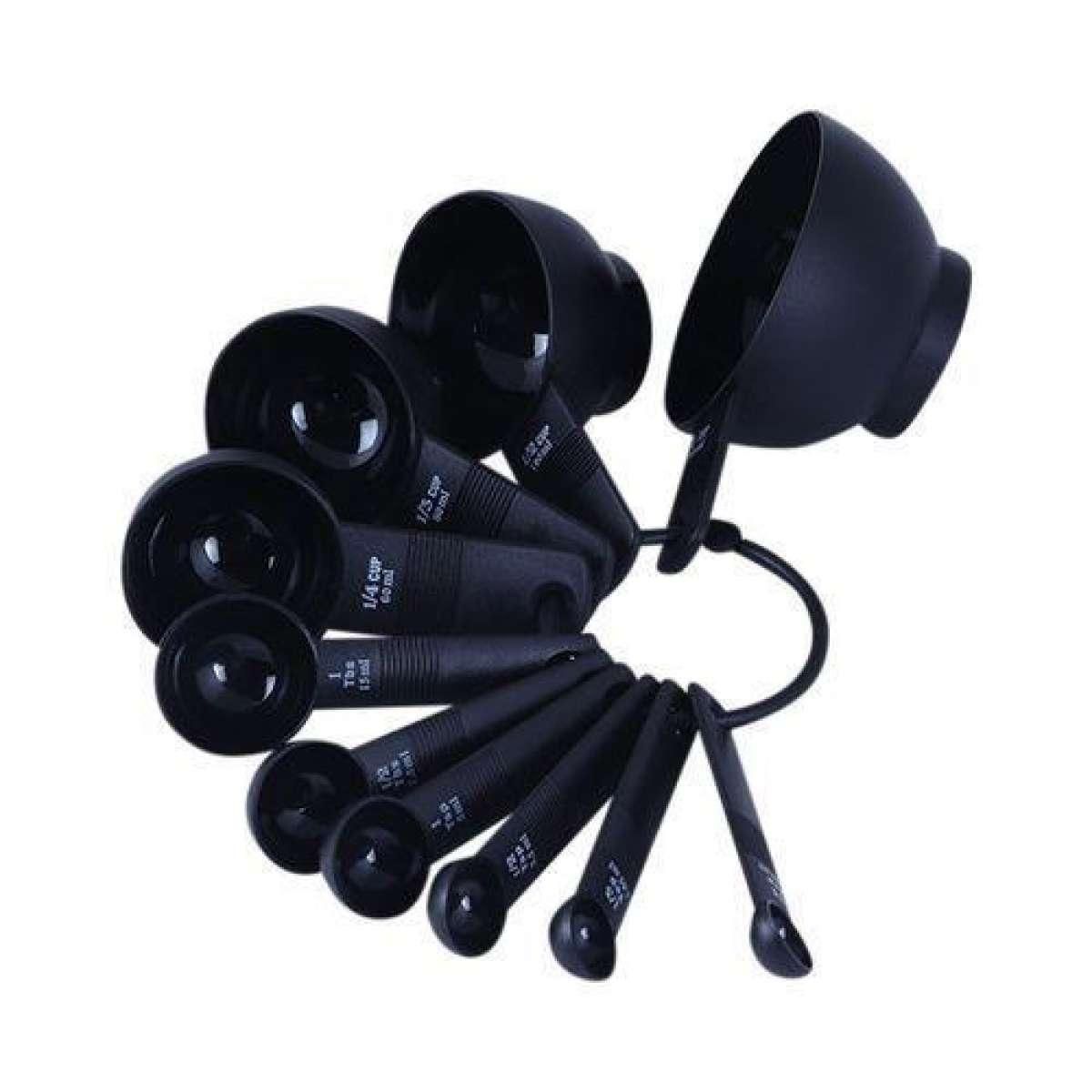 Plastic Heavy Duty Measuring Spoon - Black