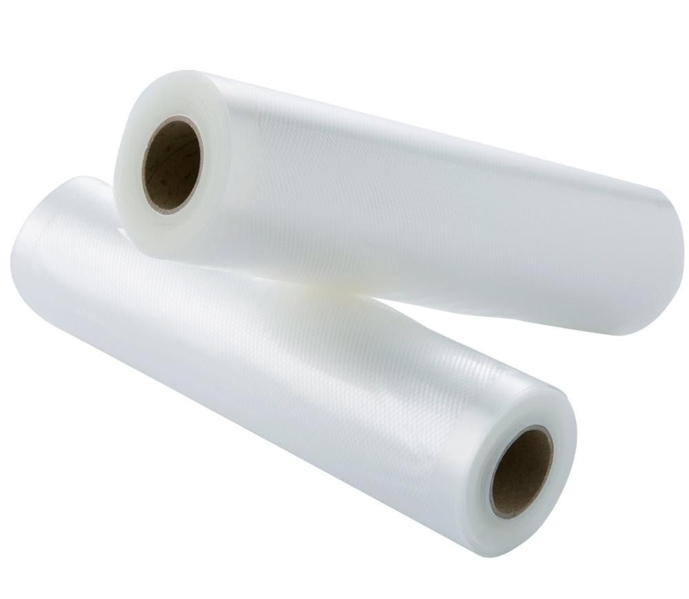 BPA Free Kitchen Food Vacuum Bag Storage Bags For Vacuum Sealer Vacuum Packaging Rolls  2 Pack 8" x 16'