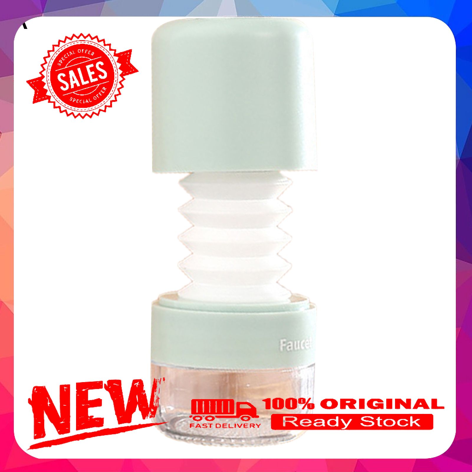 Faucet Head Extender Splash-Proof Adjustable Anti-leakage Kitchen Faucet Bubbler Extender with Water Filter for Home