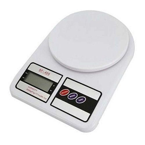 Electronic Kitchen Scale - 5Kg - White
