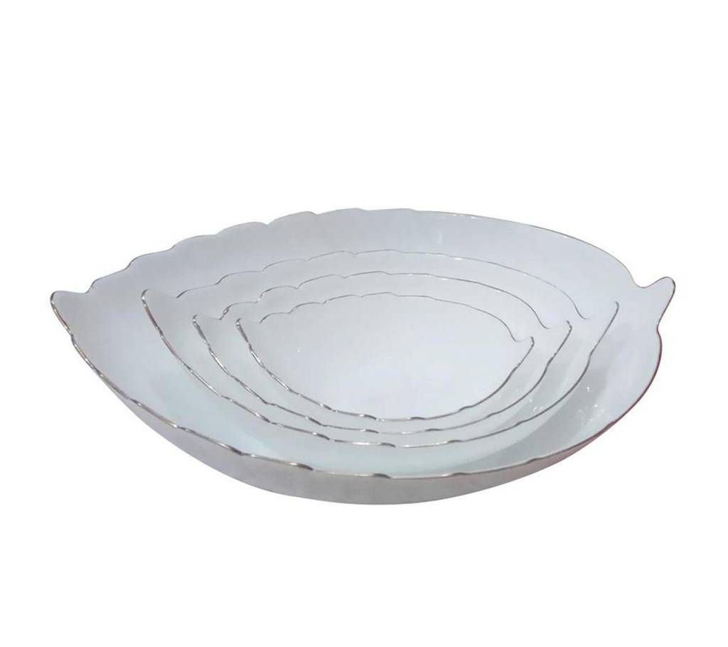 W4D9 Leaf Bowl Set 4 Pcs 